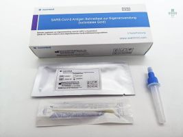 SARS-CoV-2 Antigen Schnelltest zur Eigenanwendung („Lolli-Test“) 5 Tests/Packung -Aktionpries 2,95€/Test (Omikron-Infektion erkennen)
