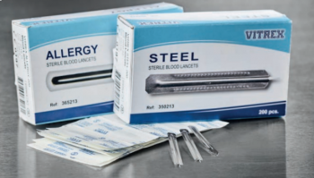 Vitrex Steel lancets are traditional handheld, flat and stainless steel blood lancets for general purpose use